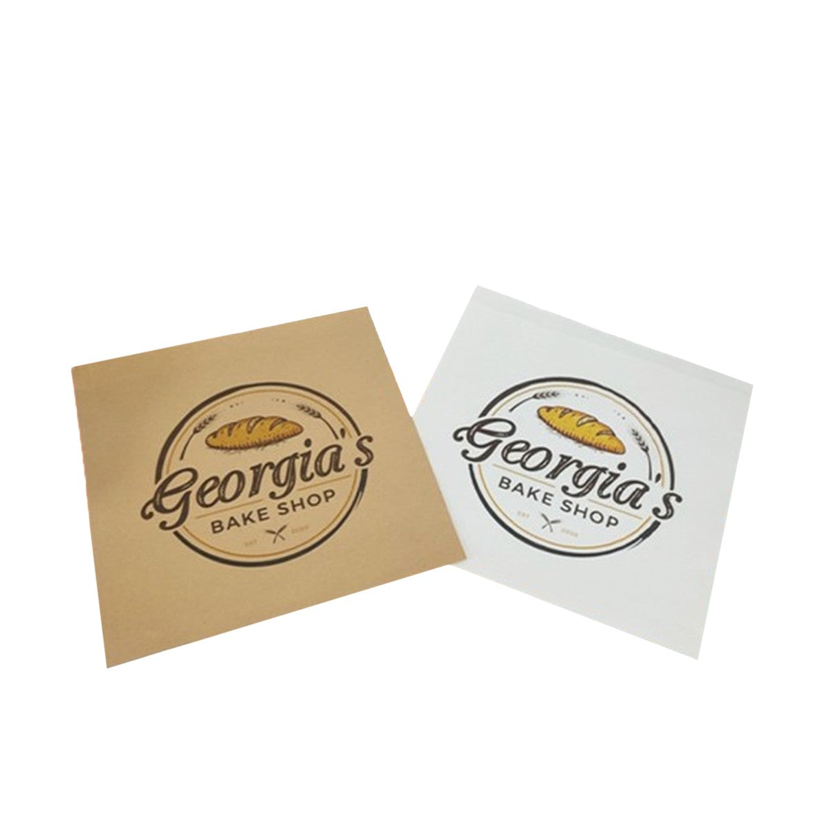 L-Shaped Greaseproof Paper Bag Pouch
