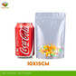 Frosted clear Stand-up Resealable Pouch