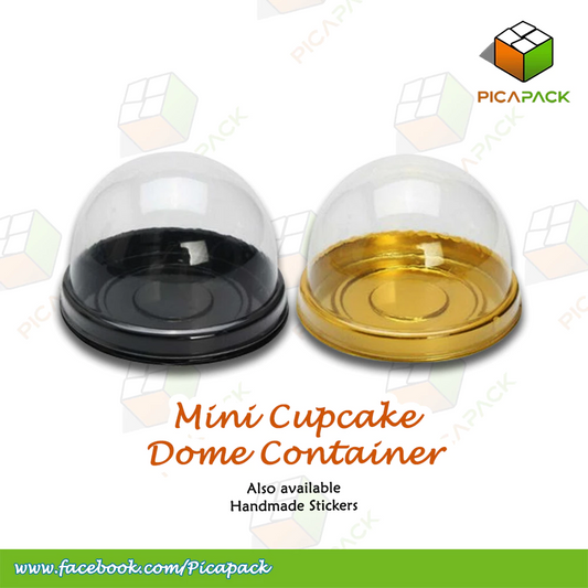 Mini Dome Container for mini cupcake & souvenir