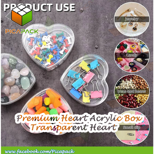 Premium Heart Acrylic