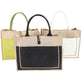 2 toned Abaca Tote Bag