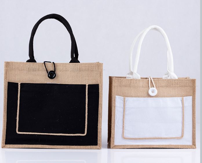 2 toned Abaca Tote Bag