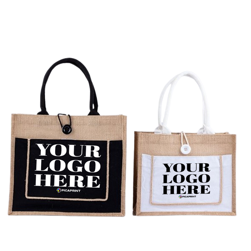 2 toned Abaca Tote Bag