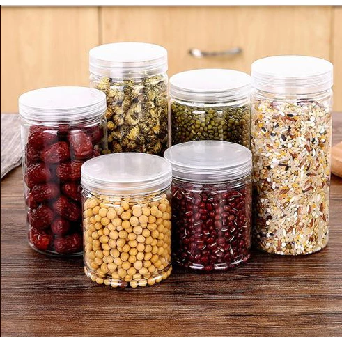 Pet Jar Plastic Containers with Lid
