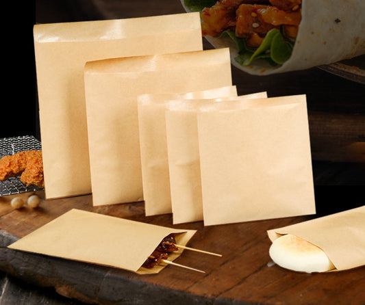 3 seal Greaseproof Paper Bag Pouch