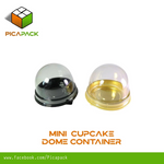 Mini Dome Container for mini cupcake & souvenir