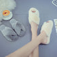 Cross Plush Slippers