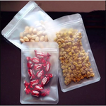 Flat Frosted Pouch with Ziplock