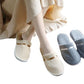 Hotel Slippers with Lace