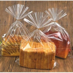 Plain Transparent Bread Bag Cellophane OPP Pastry Loaf Plastic