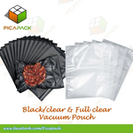 Vacuum pouch Clear