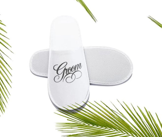 Ordinary White Slippers