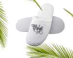Thick Foam Ordinary White Slippers