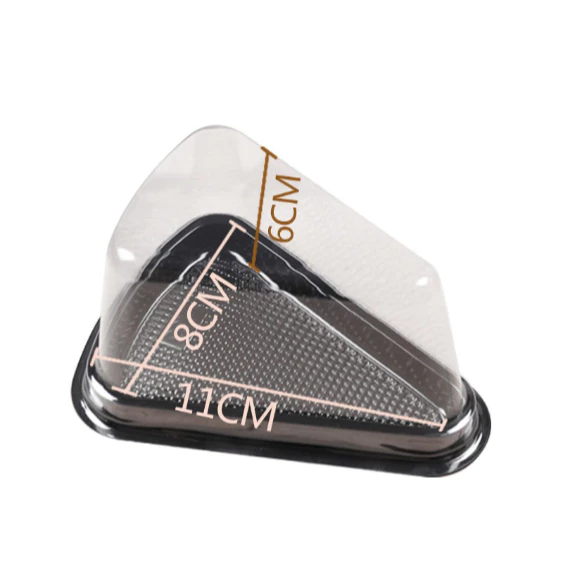 Cake Triangle Container Slice Packaging Box