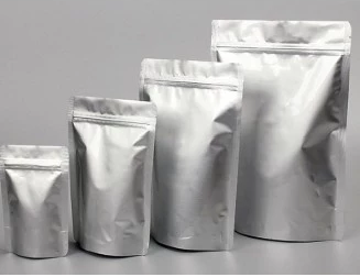 Full aluminum Stand-up Resealale Pouch