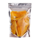 Half Clear / Half silver Stand-up Resealable Pouch