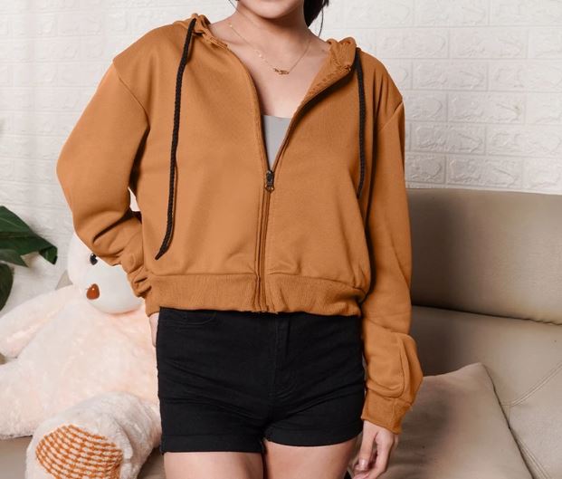 Hoodie Jacket with zipper for Women