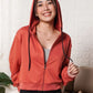 Hoodie Jacket with zipper for Women