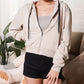 Hoodie Jacket with zipper for Women