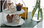 Tulips Cupcake Line Baking Muffin Cup