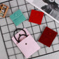 Velvet Button Bag